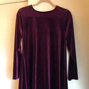 Old Navy Velvet Swing Dress